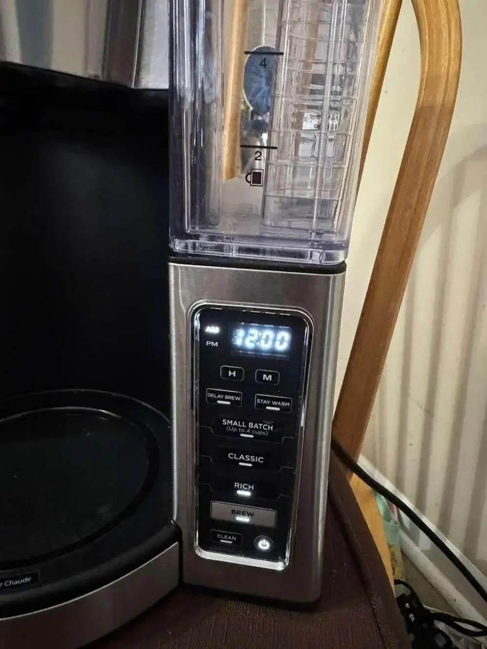 Ninja CE251 12-Cup Programmable Coffee Maker Stainless Steel